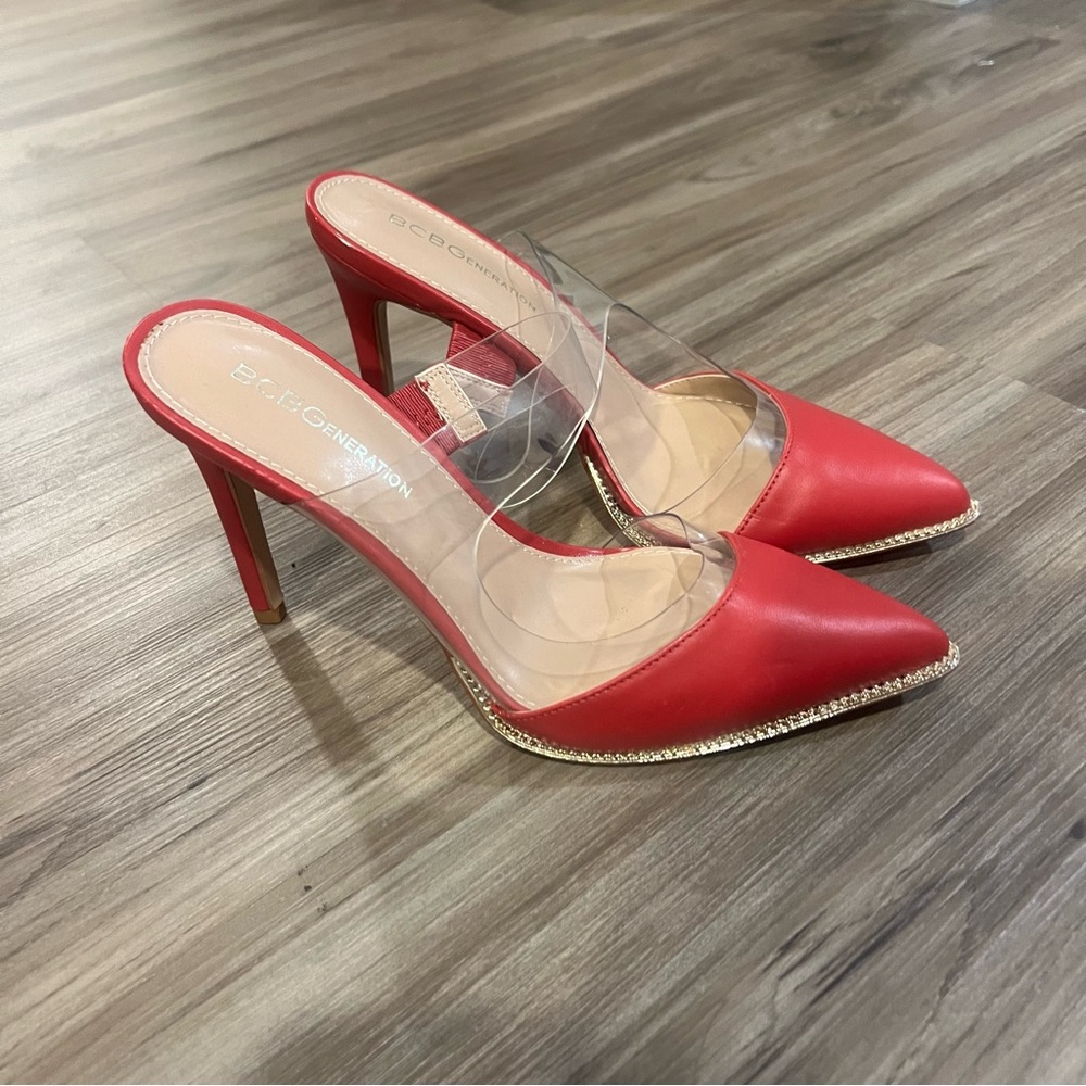 BCBG Red heels
